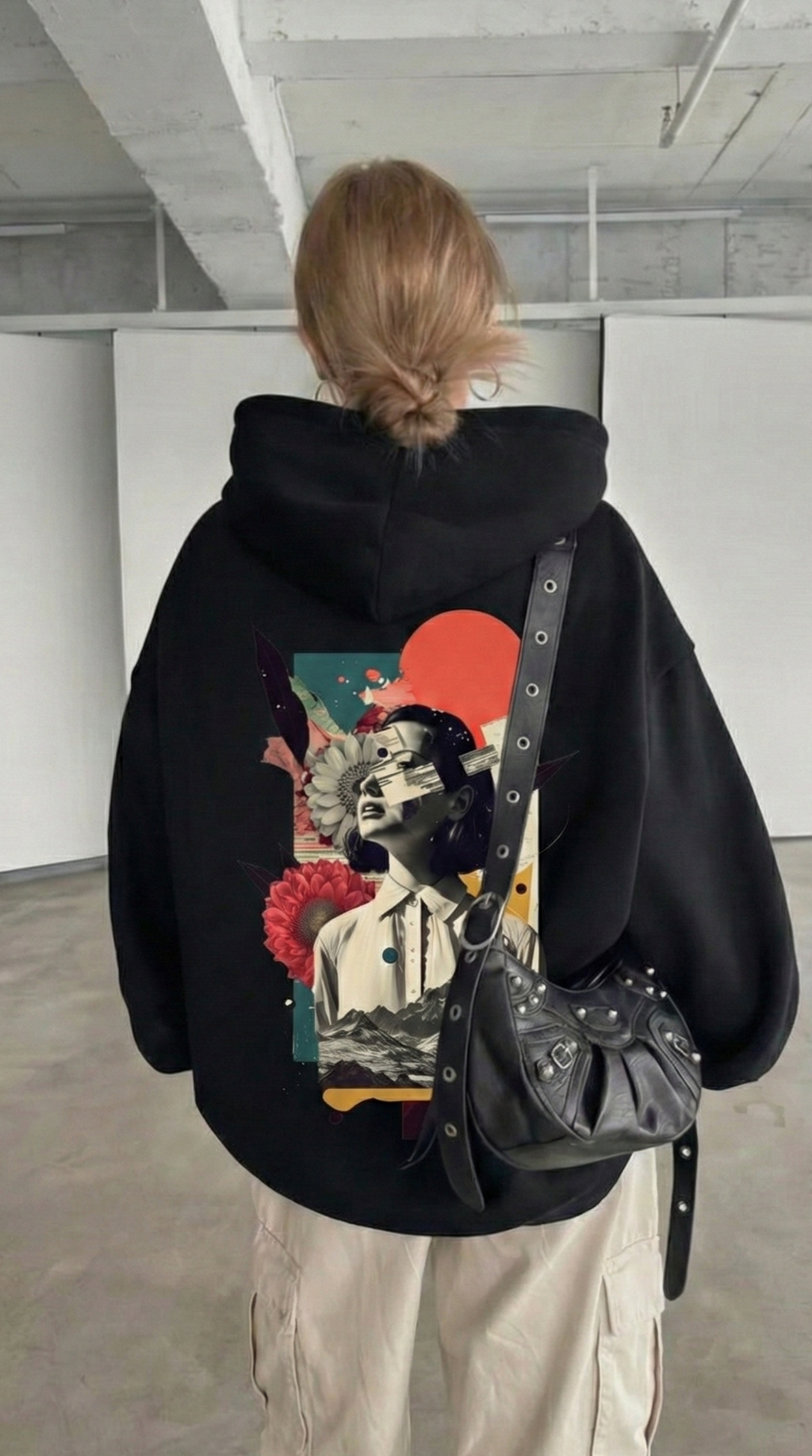 Collage Premium Oversize Hoodie