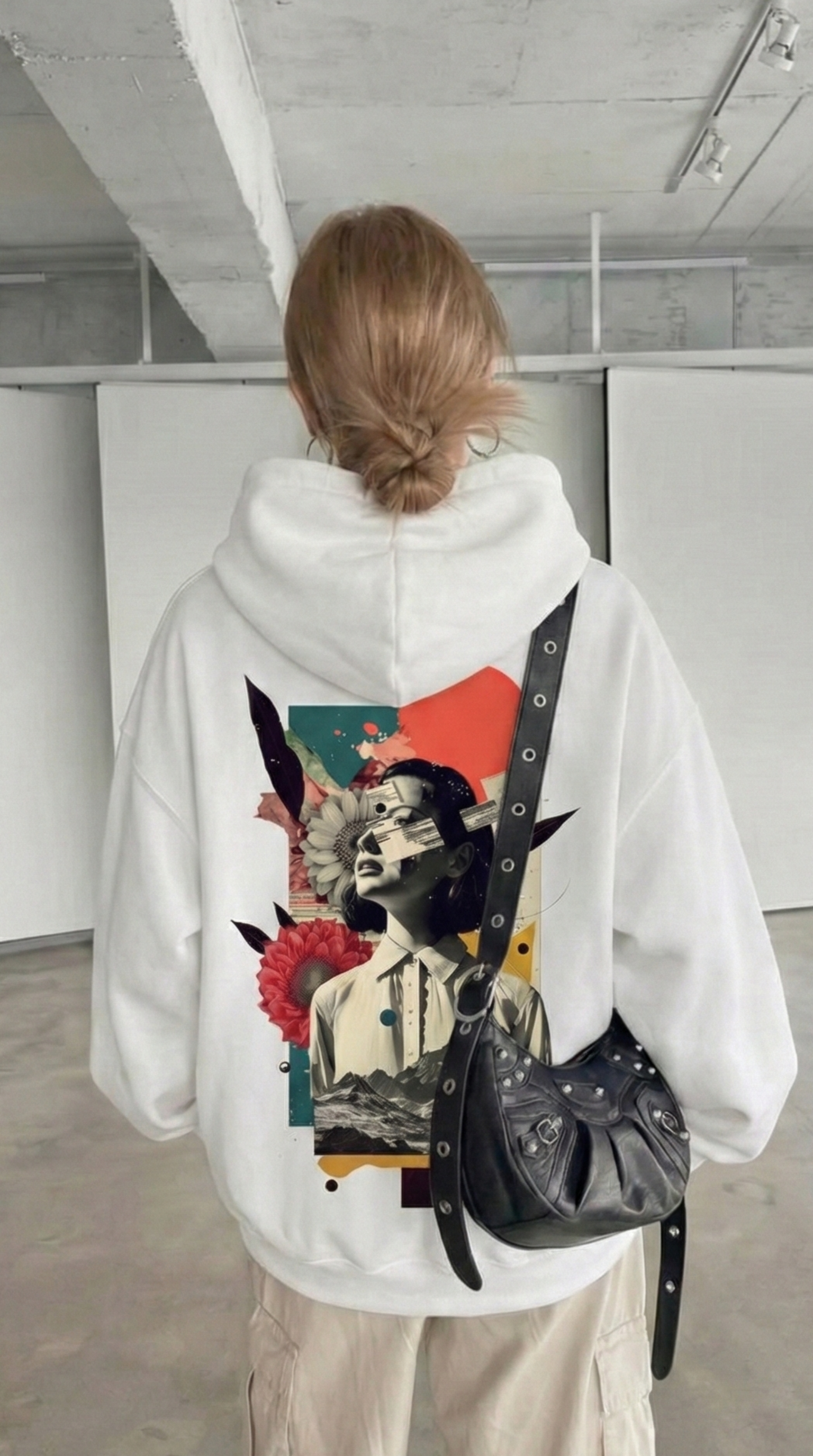 Collage Premium Oversize Hoodie