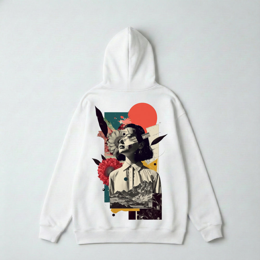 Collage Premium Oversize Hoodie