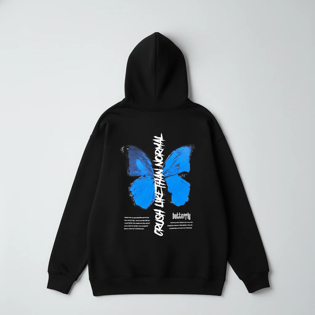 Butterfly Blue Premium Oversize Hoodie